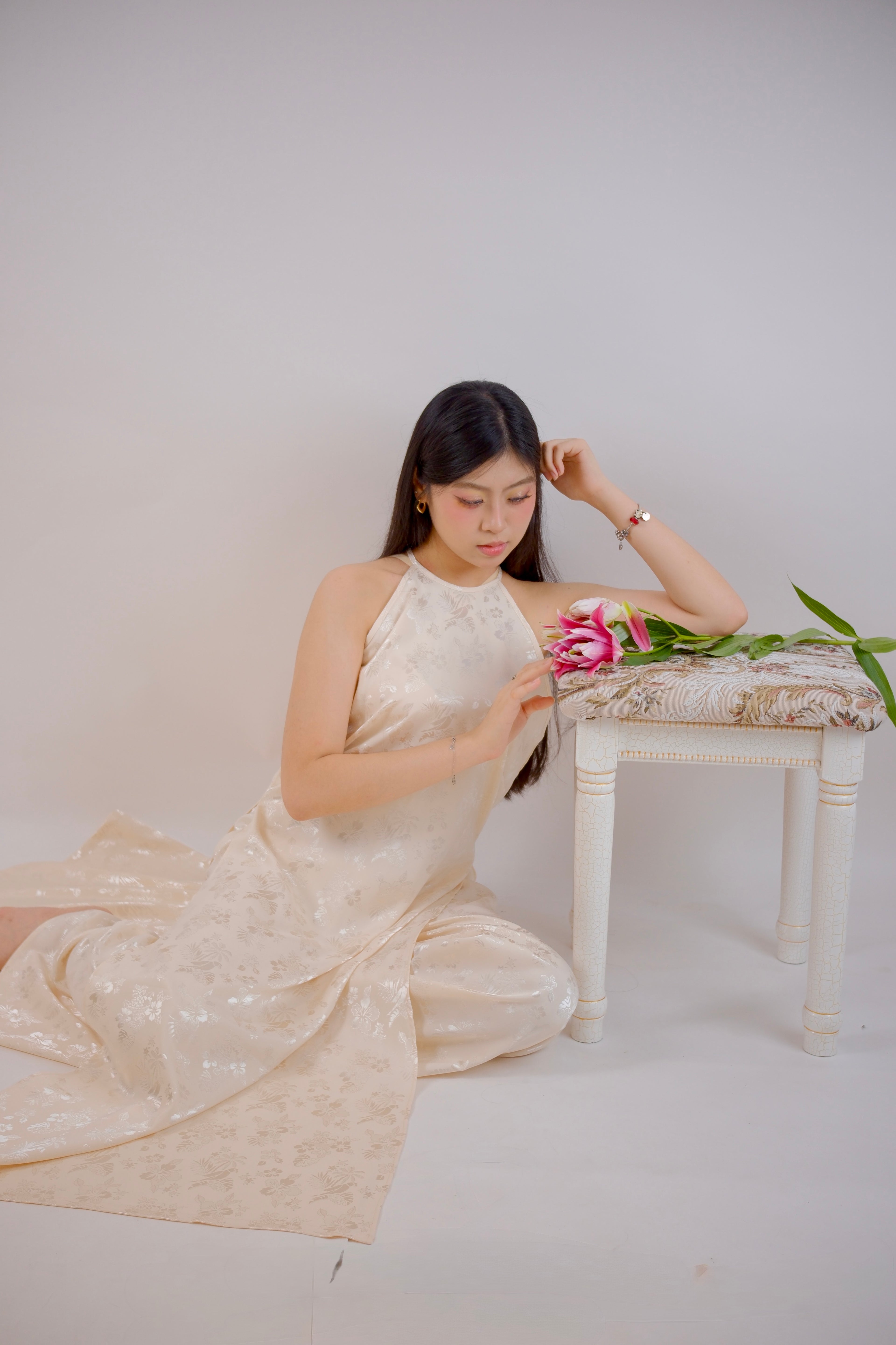 Jade Garden - Two piece set - oversize handmade