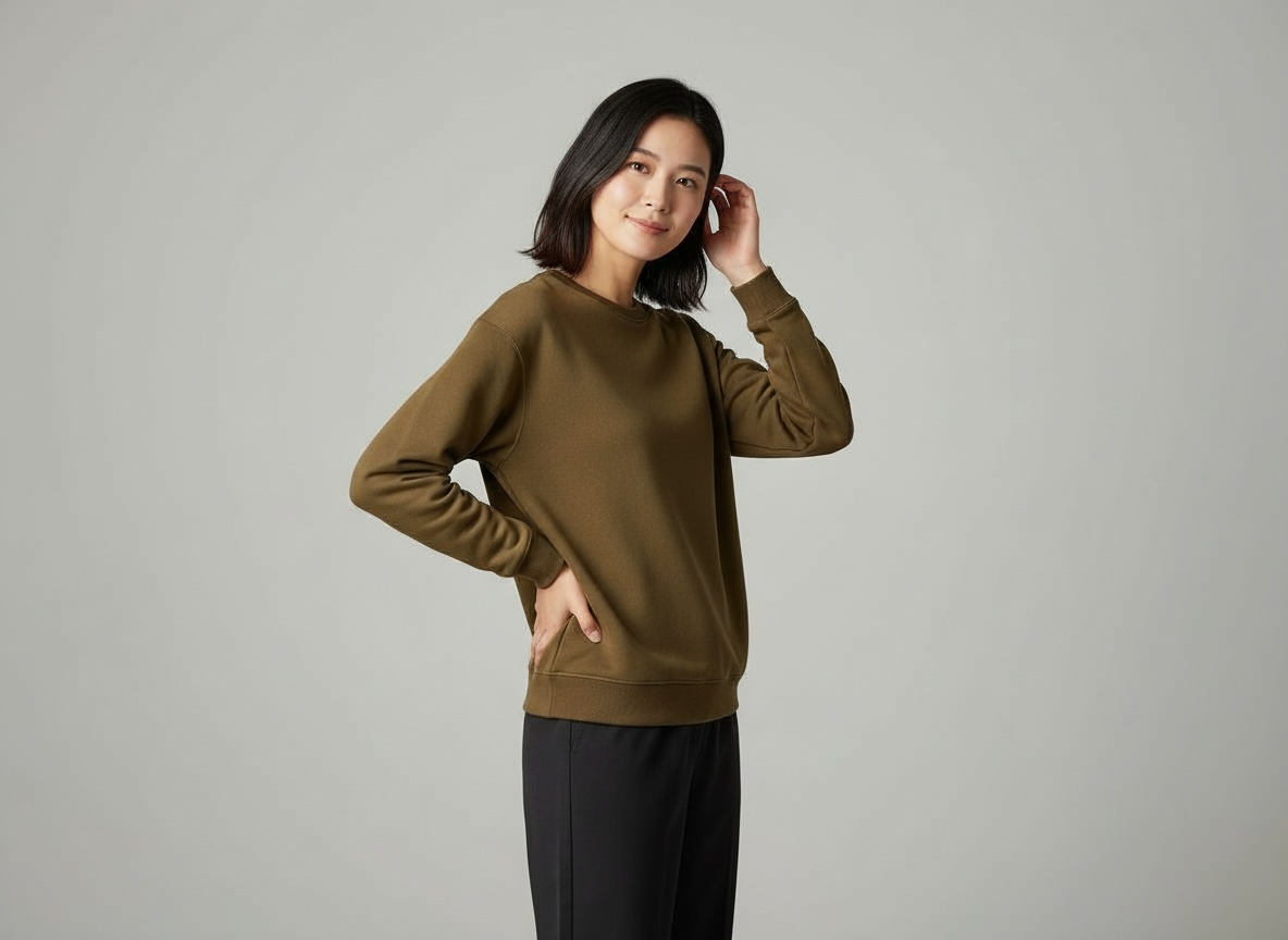 Khaki Soft Lightweight sweaters