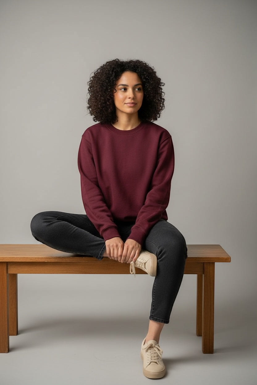 Lightweight Maroon Sweater