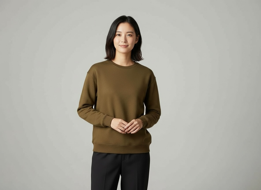 Khaki Soft Lightweight sweaters