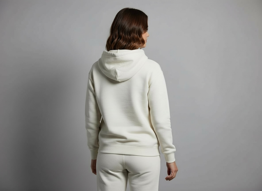 Cream Beige Lightweight Hoodies