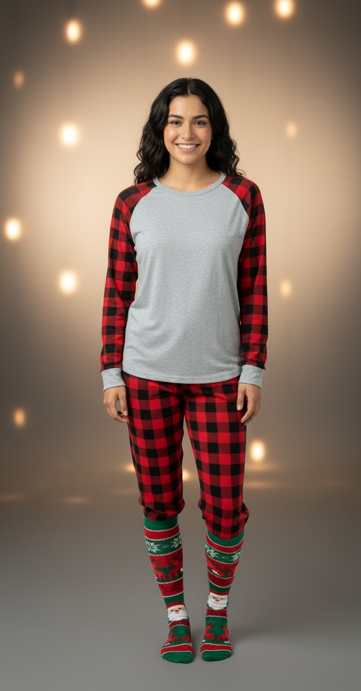 Blank- comfy pajamas set (two pieces)
