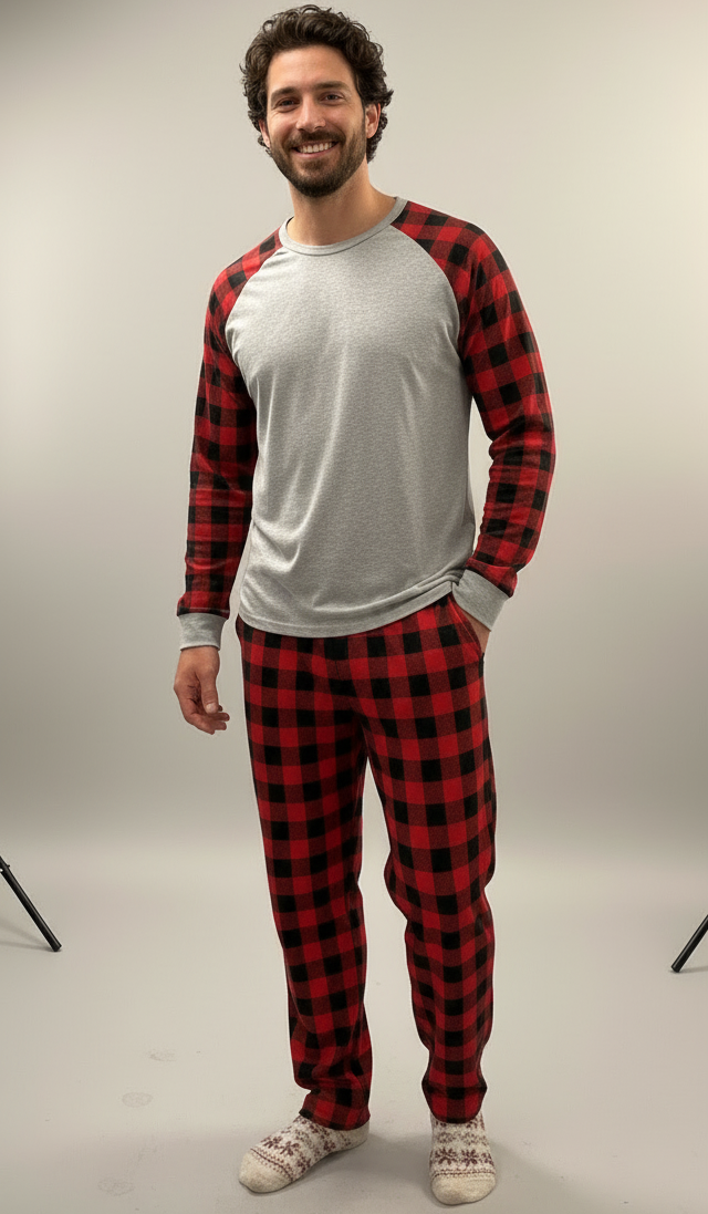 Blank- comfy pajamas set (two pieces)