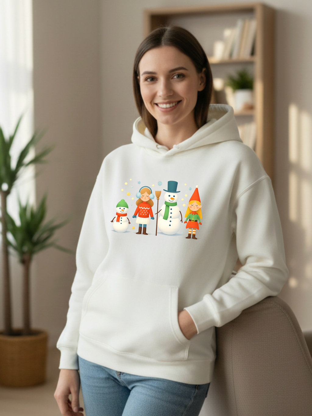 winter theme - lightweight hoodies