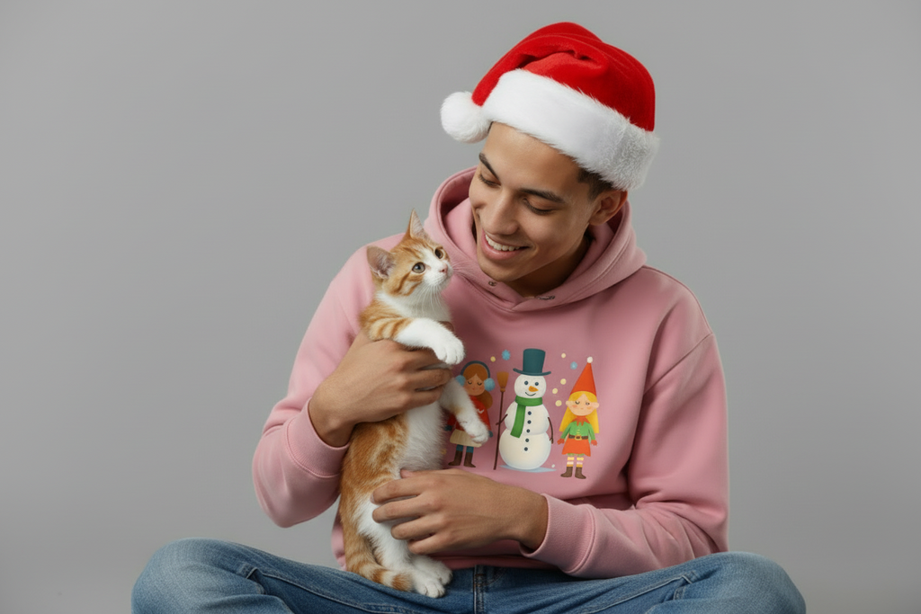 winter theme - lightweight hoodies