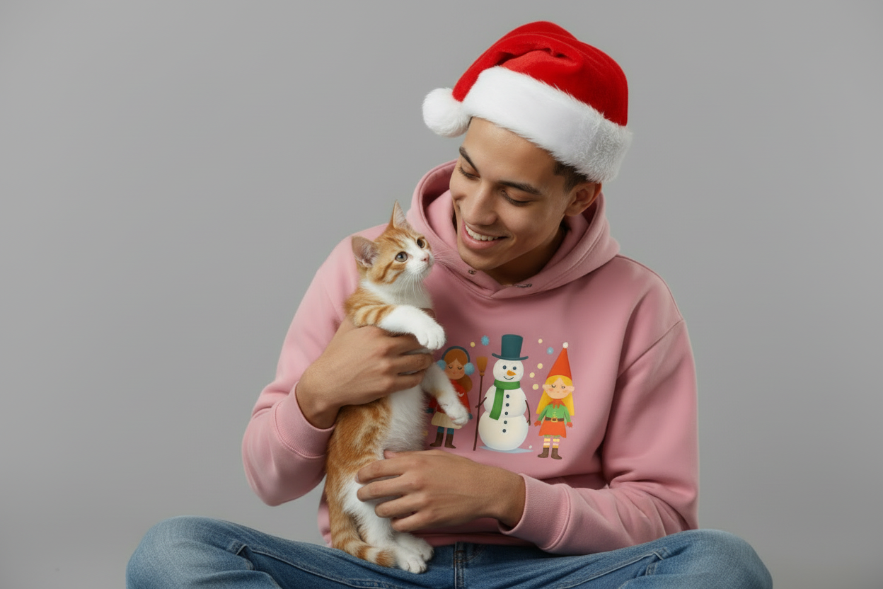 winter theme - lightweight hoodies