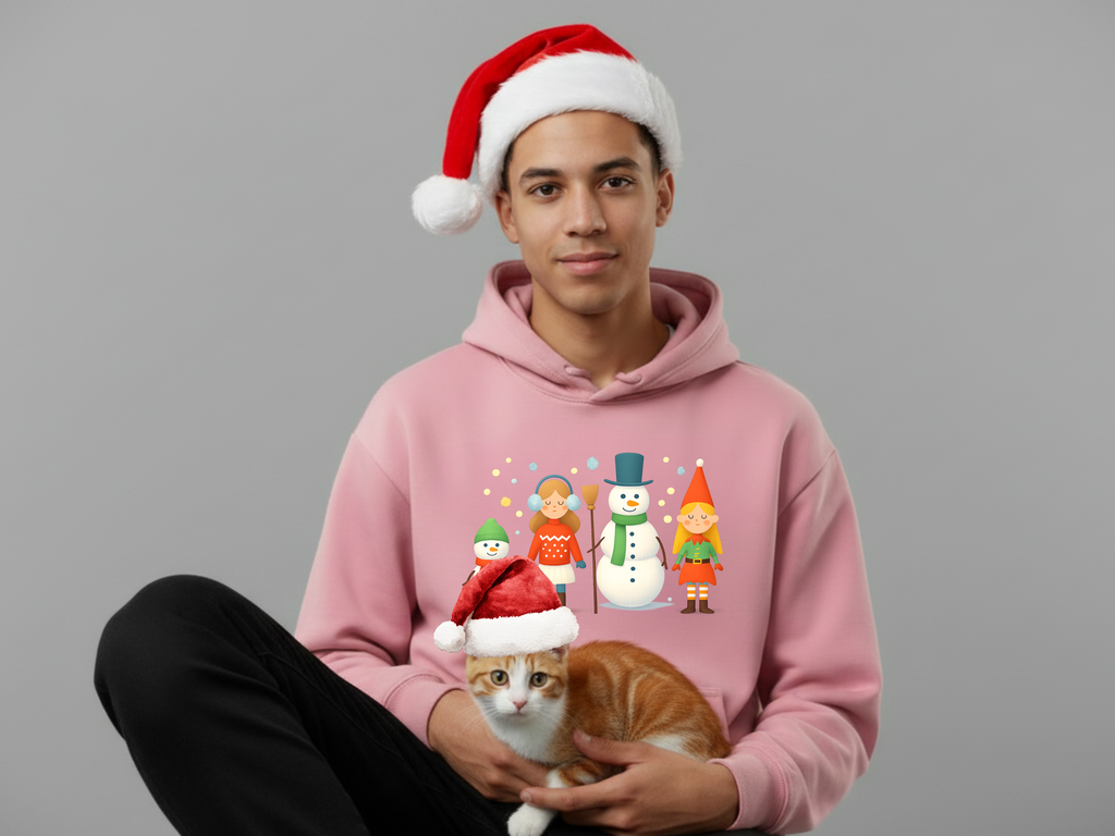 winter theme - lightweight hoodies