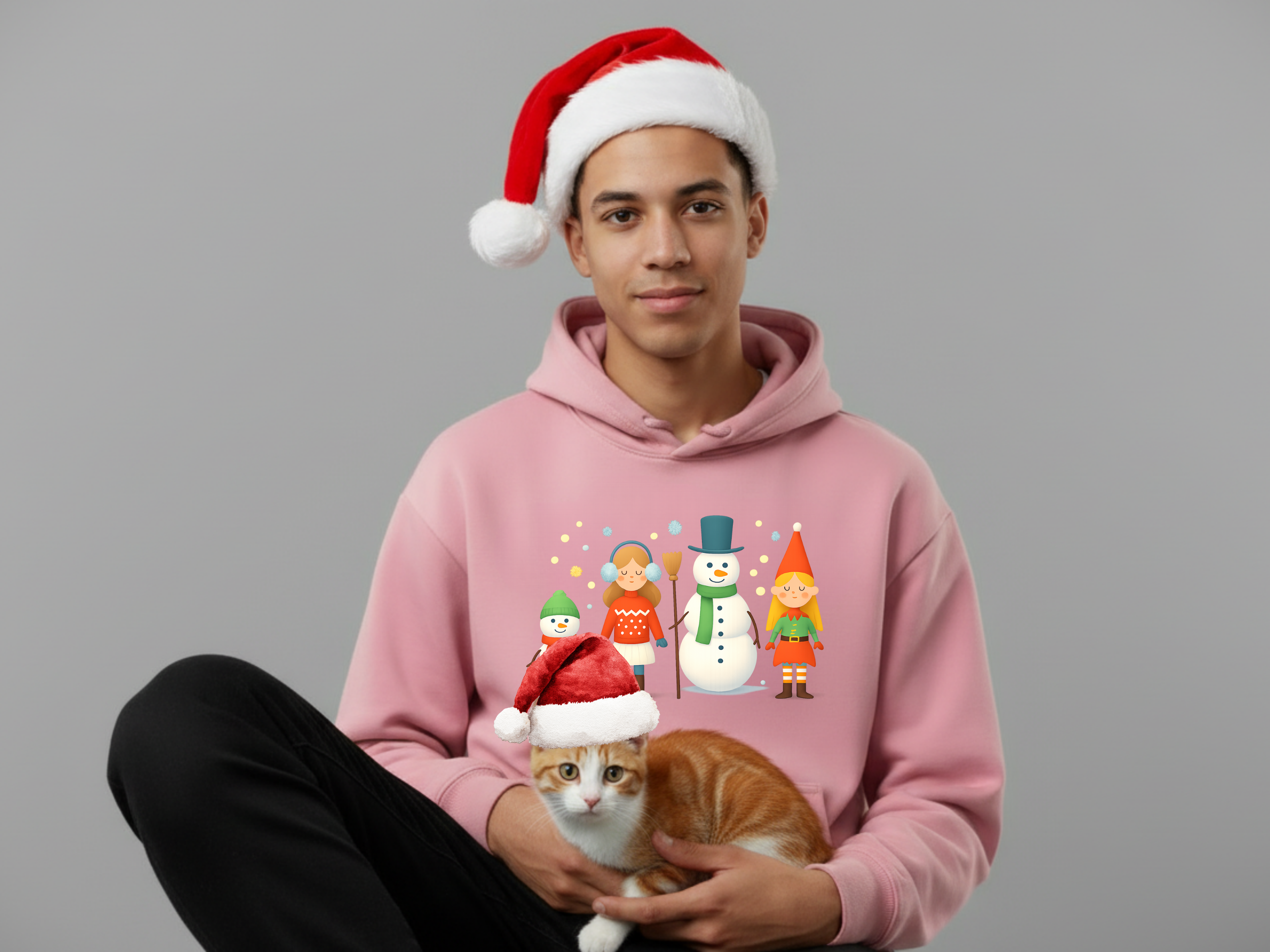 winter theme - lightweight hoodies