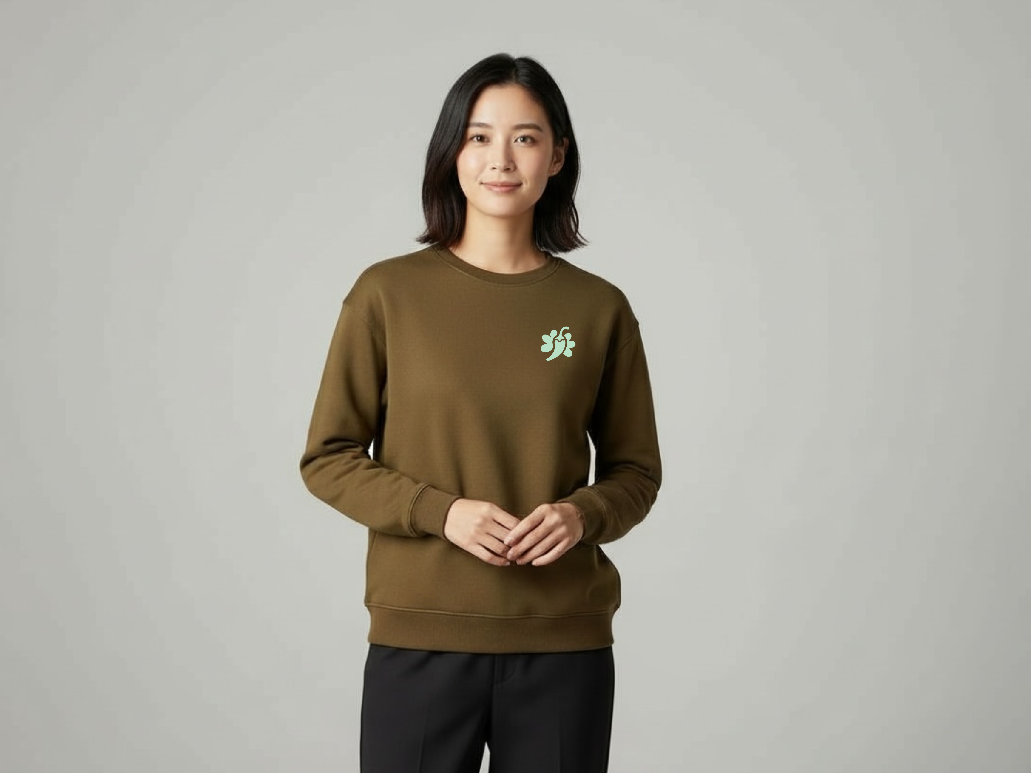 spicy flowr - Khaki Soft Lightweight sweaters